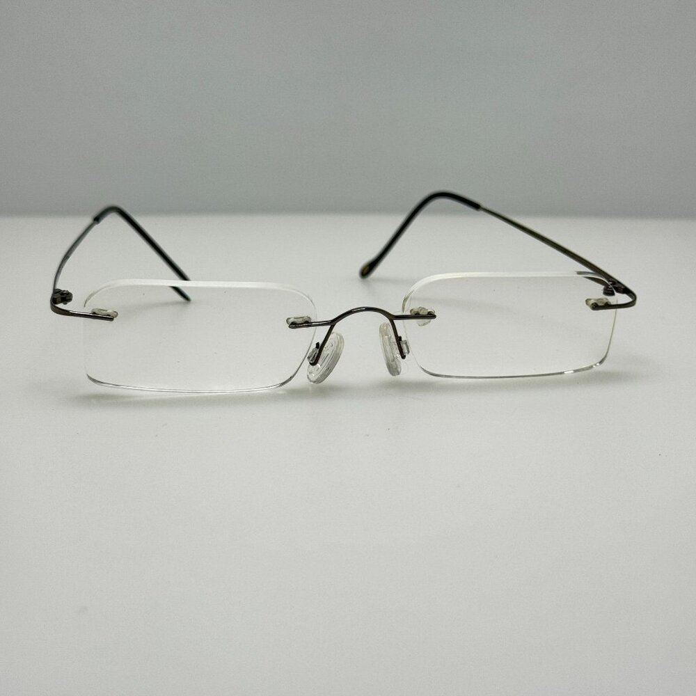 Mega Eyeglasses Eye Glasses Frames 9411 C12 Titanium Italy 49-19-140